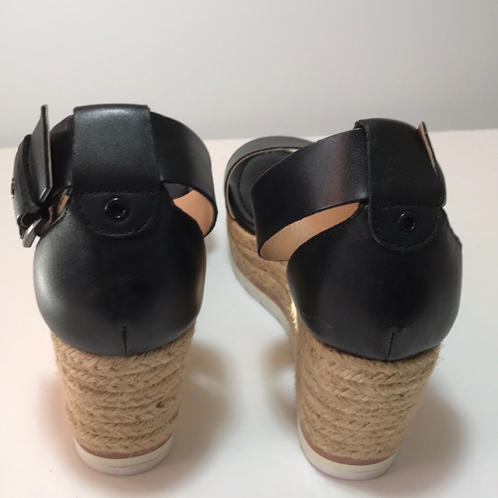 Marc Fisher Zako Leather Espadrille Sandals - Picture 4 of 8